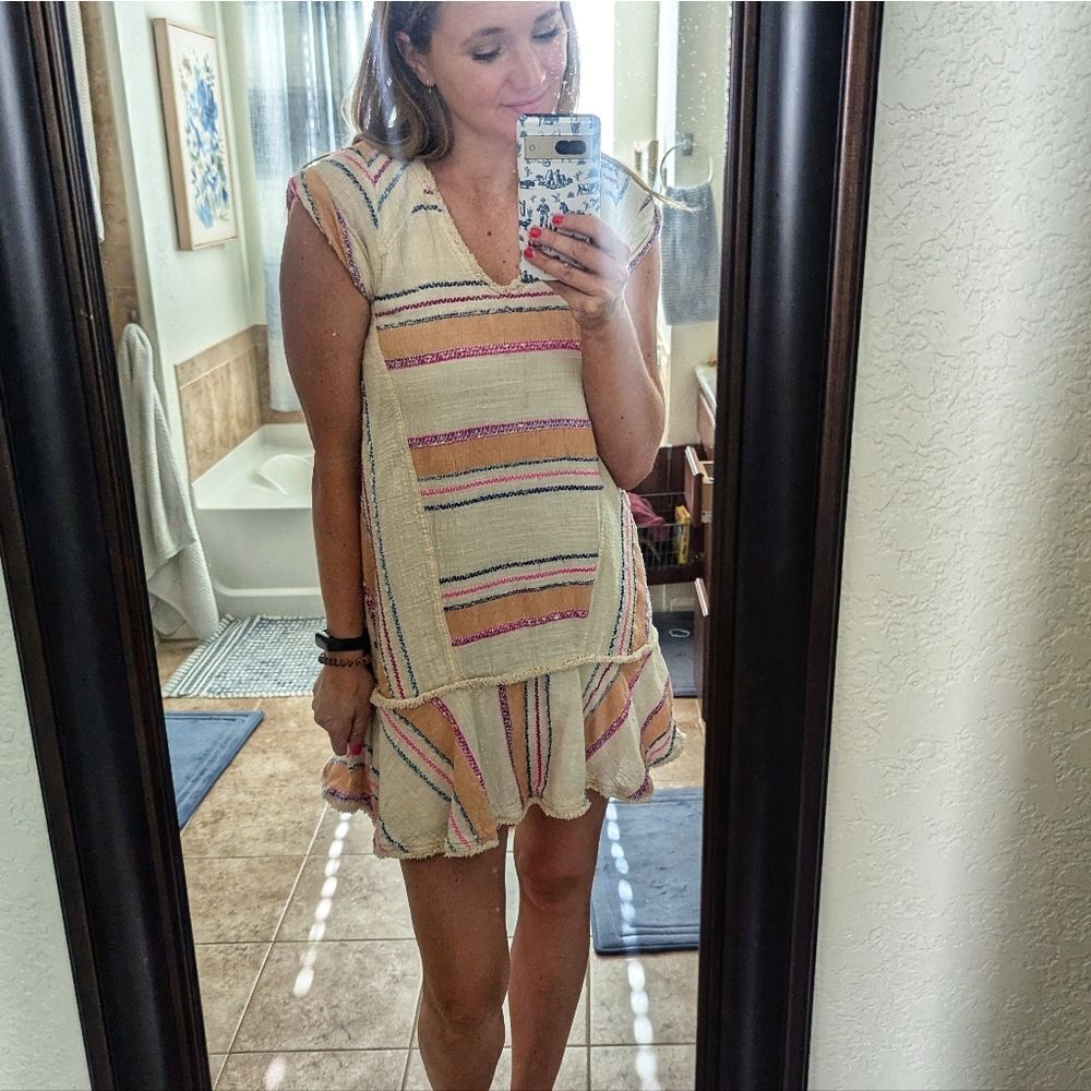 Anthropologie Summer Dress Holding Horses Elira XS - Picture 2 of 13